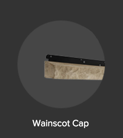 Versetta Stone Wainscot Cap